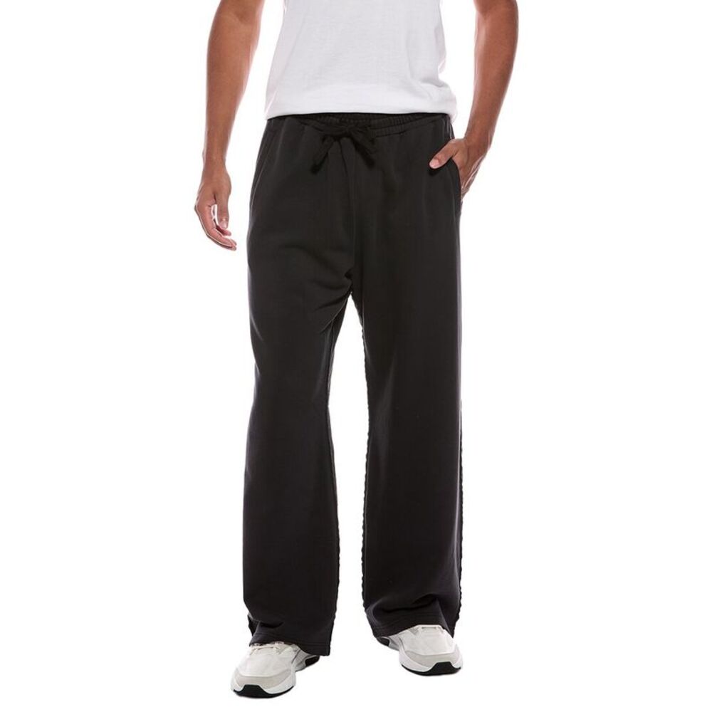 Palm Angels Mens  Classic Logo Hybrid Sweatpant, Black